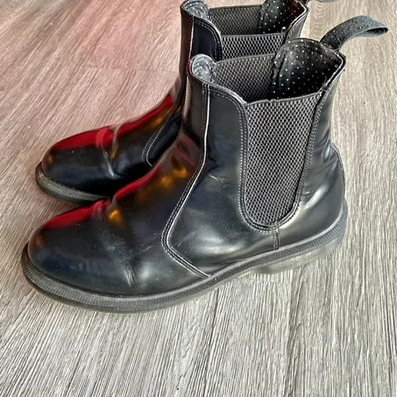 Dr. Martens Black Ankle Boots - Picture 6 of 12